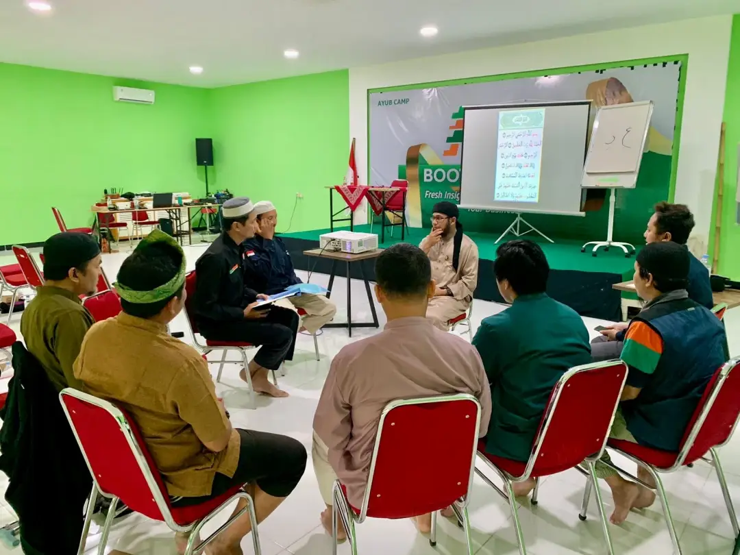 Kelas offline FatihahQu di Ayub Camp Klaten